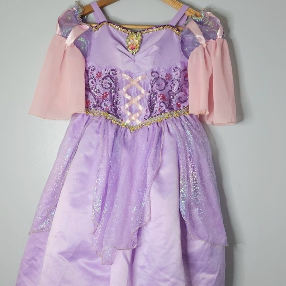 Disney Princess Rapunzel Costume - Purple and Pink size 8-10